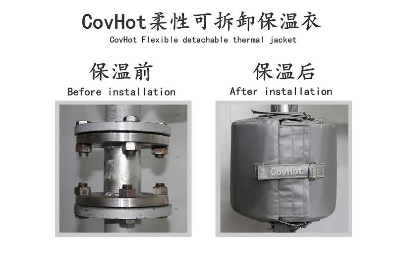 COVHOT?柔性可拆卸式<a href=http://rgdvyf.cn/e/tags/?tagname=%E4%BF%9D%E6%B8%A9%E8%A1%A3 target=_blank class=infotextkey>保溫衣</a>,蒸汽系統(tǒng)節(jié)能,節(jié)能保溫